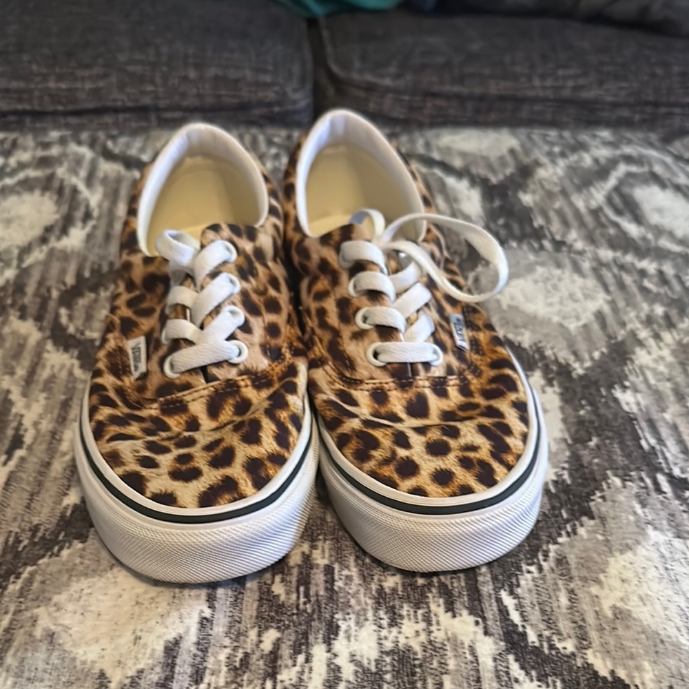 Vans Leopard Print Women's Shoes